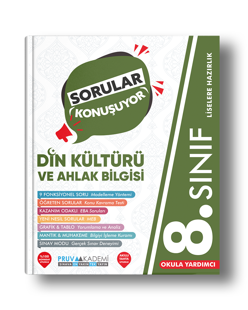 8.Sınıf Sorular Konuşuyor Din Kültürü