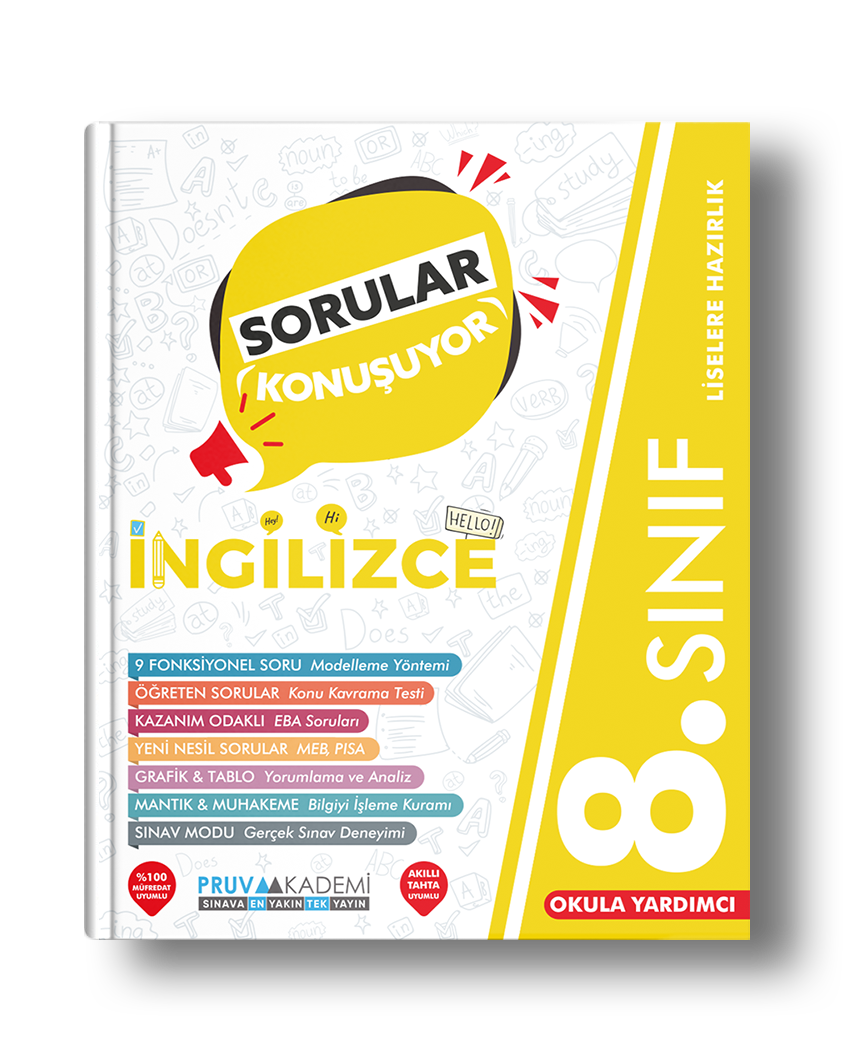 8.Sınıf Sorular Konuşuyor İngilizce