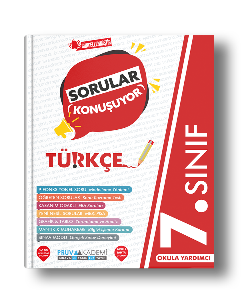 7.Sınıf Sorular Konuşuyor Türkçe