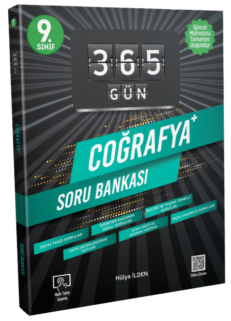 365 GÜN 9.SINIF COĞRAFYA SORU KİTABI