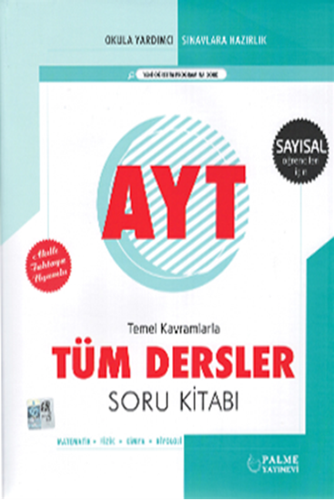 PALME AYT TÜM DERSLER SORU KİTABI (SAYISAL)