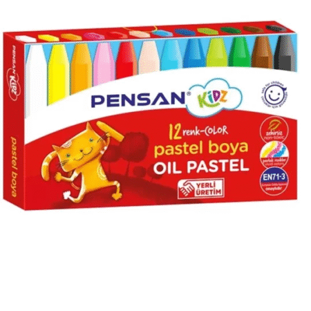 PENSAN-KIDZ 12 RENK PASTEL BOYA