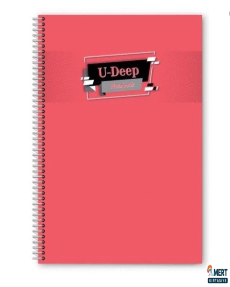 U-DEEP 72 SAYFA KARELİ DEFTER
